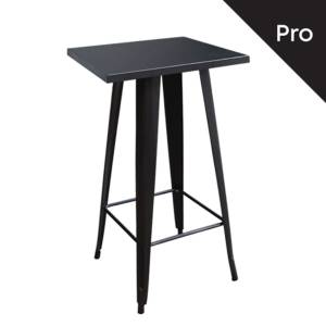 RELIX Τραπέζι Bar-Pro, Μέταλλο Βαφή Μαύρο Ε-00016076 Ε5203,11