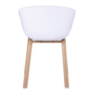 OPTIM Πολυθρόνα Μέταλλο Βαφή Φυσικό, PP Άσπρο, Ύφασμα Lime Ε-00022389 ΕΜ140,4F (ΣΕΤ ΤΩΝ 4)