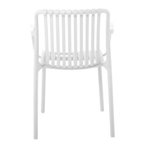 MODA Πολυθρόνα Στοιβαζόμενη PP - UV Άσπρο Ε-00024288 Ε3800,1