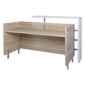 Reception PROJECT Απόχρωση Sonoma - Άσπρο Ε-00020616 ΕΟ944