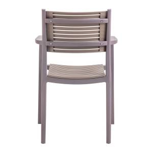 AKRON Πολυθρόνα PP-UV Sand Beige - Tortora Ε-00021398 Ε350,21