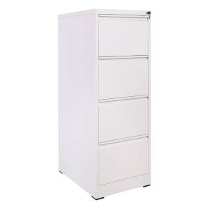 ΦΟΡΙΑΜΟΣ Αρχειοθέτησης Γραφείου 4 Συρτάρια, Μέταλλο Βαφή Άσπρο H.133 Ε-00021462 Ε6011,4