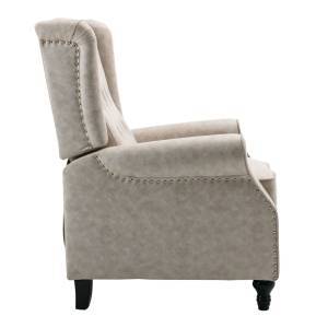 CHESTER Relax Πολυθρόνα Μπερζέρα Σαλονιού, Καθιστικού Απόχρωση Antique Εκρού Ε-00023454 Ε7119,3