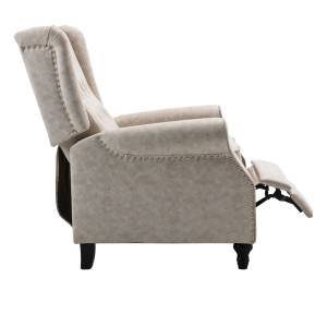 CHESTER Relax Πολυθρόνα Μπερζέρα Σαλονιού, Καθιστικού Απόχρωση Antique Εκρού Ε-00023454 Ε7119,3