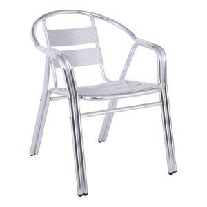 SILVER-II Πολυθρόνα Dining Αλουμινίου Ε-00016519 Ε267
