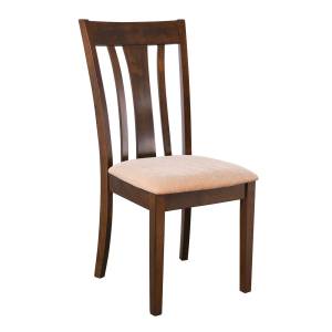 MOLTEN Καρέκλα Καρυδί, Ύφασμα Μπεζ Ε-00018194 Ε7093,1 (ΣΕΤ ΤΩΝ 2)