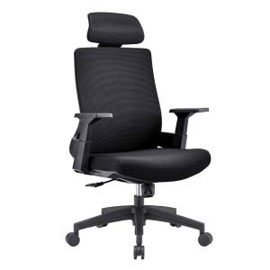 BF8900 Πολυθρόνα Γραφείου Διευθυντή, Mesh Μαύρο, Ύφασμα Μαύρο Ε-00022902 ΕΟ528,10